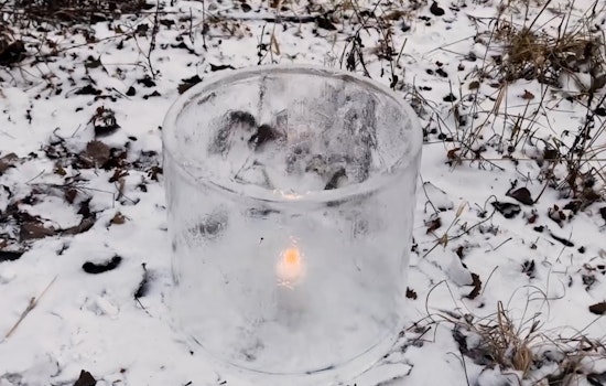 St. Louis Park Community Lights Up Winter Nights with Handcrafted Ice Luminaries
