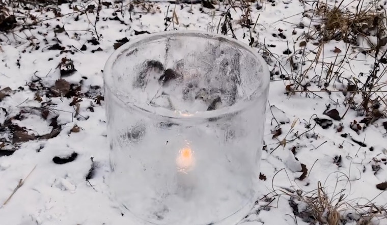 St. Louis Park Community Lights Up Winter Nights with Handcrafted Ice Luminaries