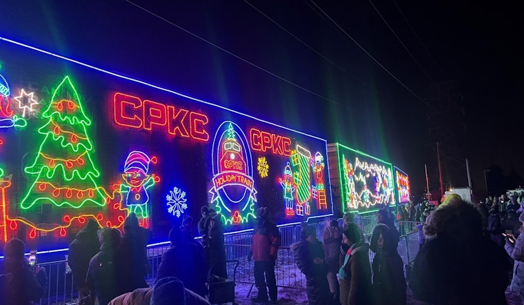 St. Louis Park Embraces Annual Holiday Train Tradition Amidst Winter Chill