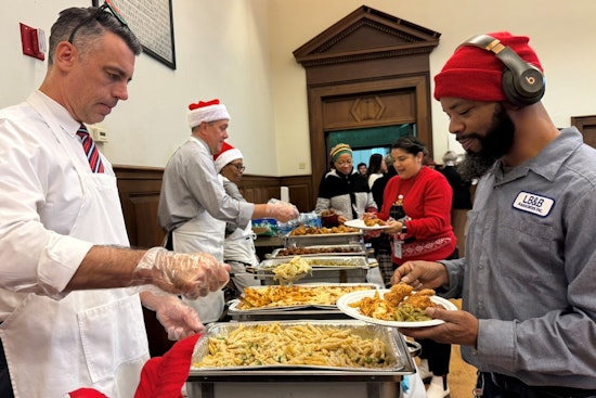 St. Louis's 22nd Circuit Court Celebrates Staff with a Festive Holiday Feast Catered by Deputy Sheriff