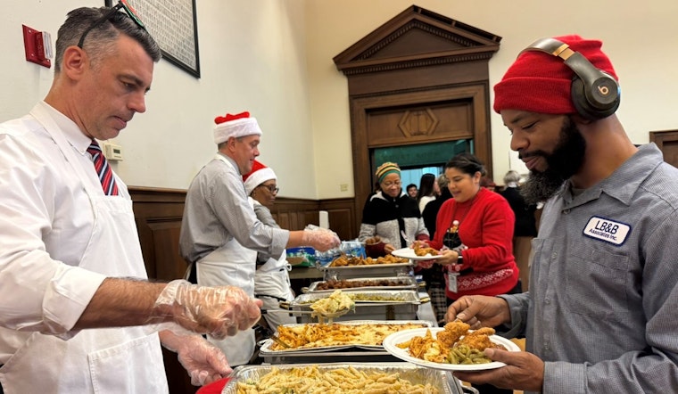 St. Louis's 22nd Circuit Court Celebrates Staff with a Festive Holiday Feast Catered by Deputy Sheriff