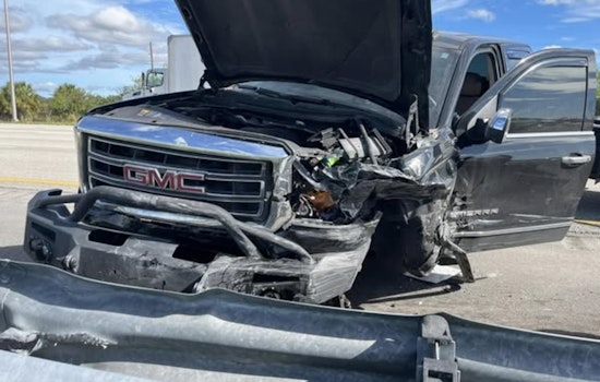 St. Lucie Deputy Struck by Vehicle on I-95 While Clearing Roadway; Non-life-threatening Injuries Sustained