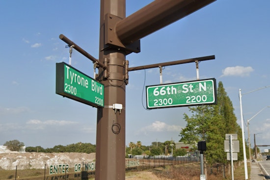 St. Petersburg's 66th Street North Partially Closed Due to Water Main Break Near Tyrone Blvd