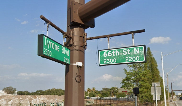 St. Petersburg's 66th Street North Partially Closed Due to Water Main Break Near Tyrone Blvd