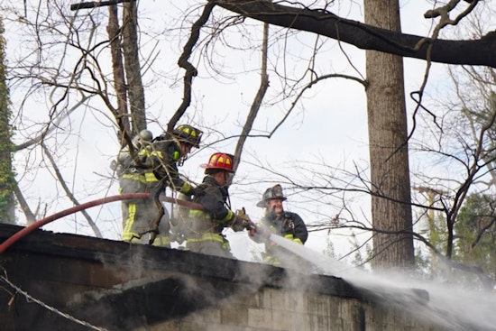 Statesville Fire Department Rapidly Subdues Massive Blaze Downtown, No Injuries Reported