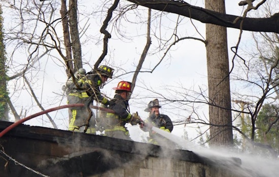 Statesville Fire Department Rapidly Subdues Massive Blaze Downtown, No Injuries Reported