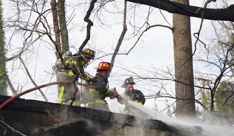 Statesville Fire Department Rapidly Subdues Massive Blaze Downtown, No Injuries Reported