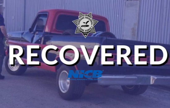 Stolen 1972 Ford F-100 Found in Fort Worth: Cross-State Investigation Leads to Recovery of Classic Truck