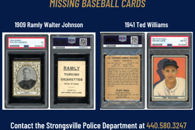 Strongsville Man Sentenced to 4-6 Years for $2 Million Vintage Baseball Card Heist