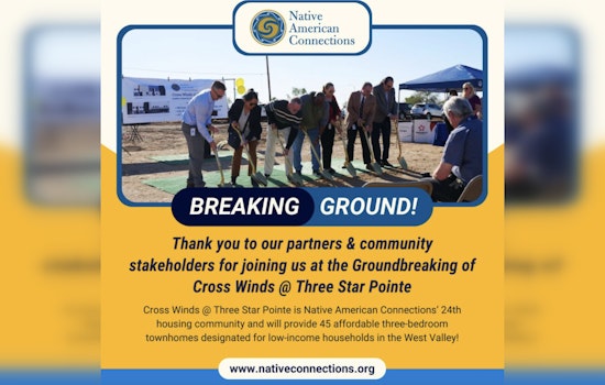 Surprise Breaks Ground on Cross Winds @ Three Star Pointe Affordable Housing to Alleviate West Valley Housing Crisis