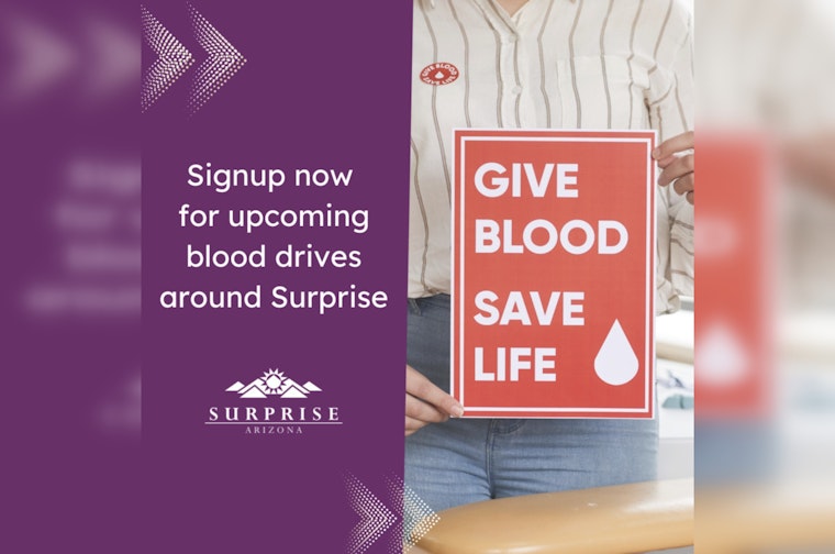 Surprise Partners with Vitalant for Lifesaving Blood Drives, Offering Donors WM Phoenix Open Ticket Vouchers