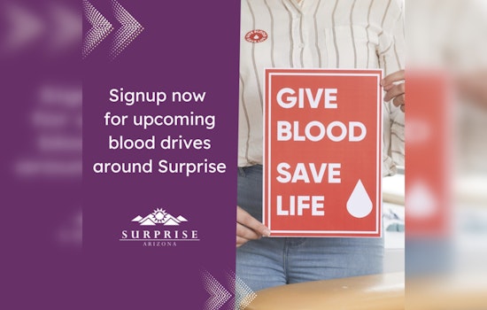 Surprise Partners with Vitalant for Lifesaving Blood Drives, Offering Donors WM Phoenix Open Ticket Vouchers