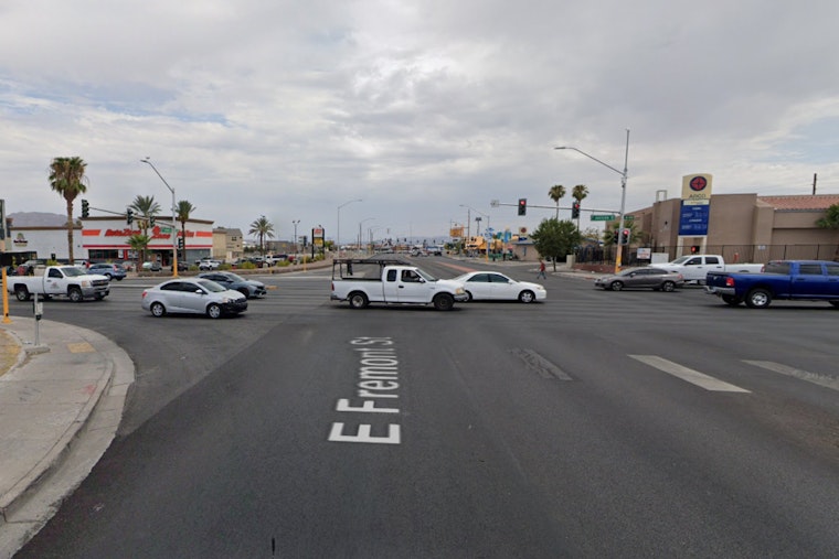 Suspect in Custody After Police Chase Ends in Collision in Downtown Las Vegas