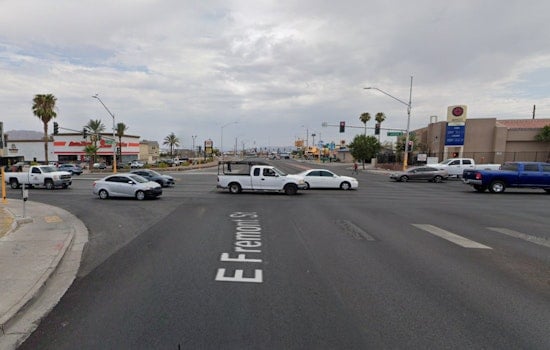 Suspect in Custody After Police Chase Ends in Collision in Downtown Las Vegas