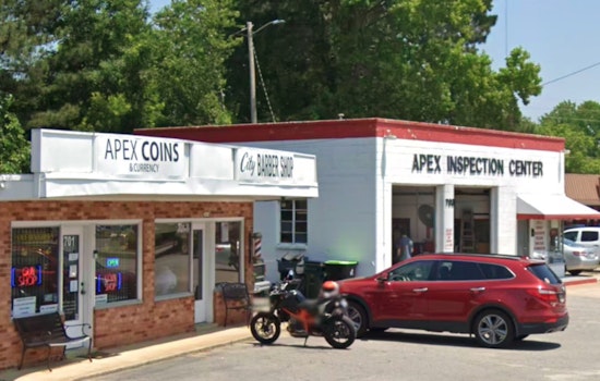 Suspected Rampage in Apex Ends with Man Charged in Assault, Vehicle Theft, and Business Crash