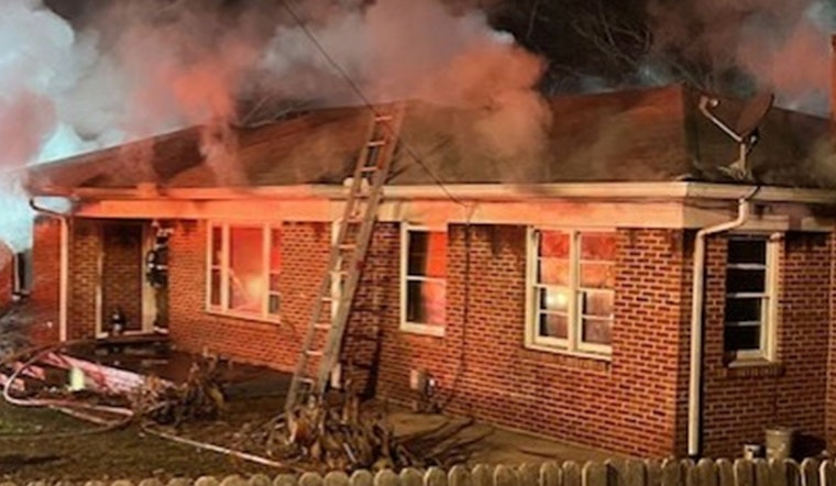 Swift Response from Durham Firefighters Subdues Overnight House Blaze in Bragtown Neighborhood
