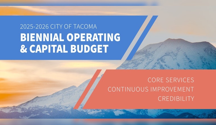 Tacoma City Council Adopts $4.7 Billion Biennial Budget for Public Safety, Mental Health, and Youth Programs