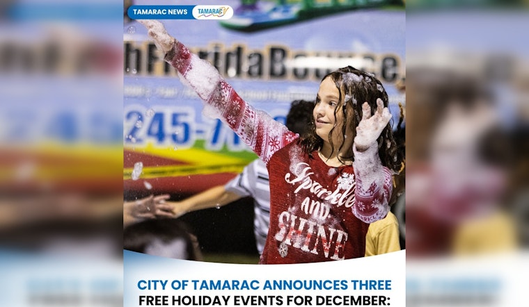 Tamarac to Host Sparkling Free Holiday Events, From Light Displays to 'Paws with Claus Paw-Ty'