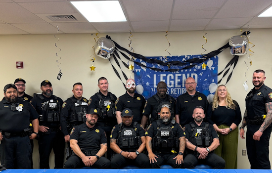 Tarrant County Honors Deputy Jones with Heartfelt Retirement Salute