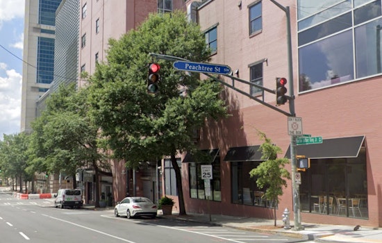Temporary Closure of Peachtree Street SW in Downtown Atlanta for Signage Removal