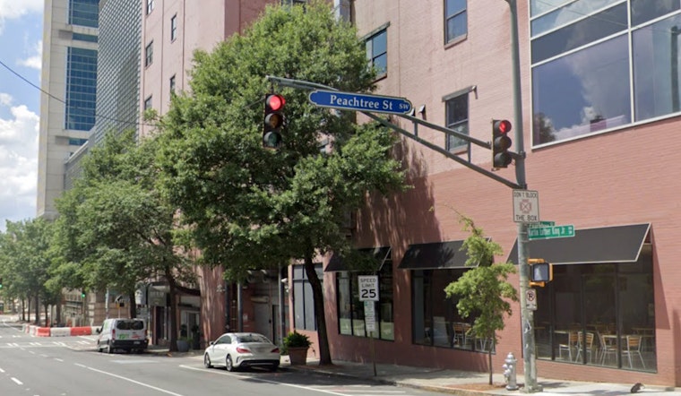Temporary Closure of Peachtree Street SW in Downtown Atlanta for Signage Removal
