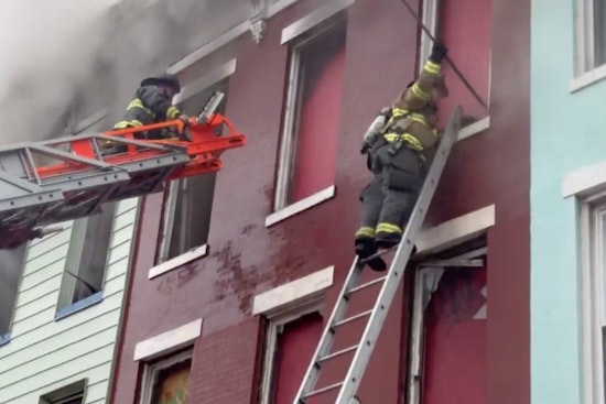 Three Firefighters Injured as 2-Alarm Fire Engulfs Vacant Row House in Northwest D.C.