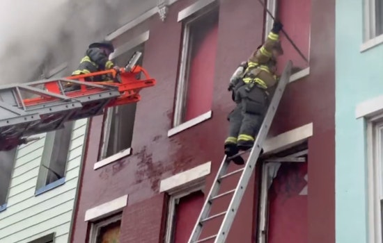 Three Firefighters Injured as 2-Alarm Fire Engulfs Vacant Row House in Northwest D.C.