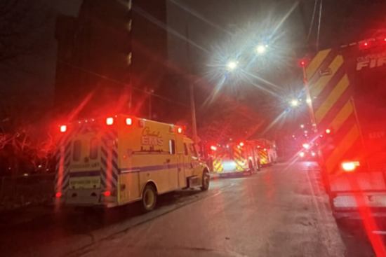 Three Hospitalized Following Apartment Fire in Cleveland's University Circle, Investigation Underway