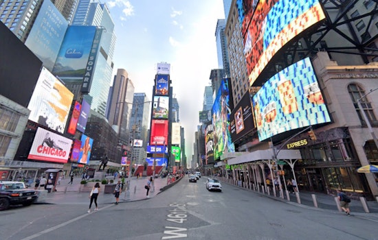 Times Square Ushers in 2025 with Dazzling Numeral Installation Amidst New Yorkers' Excitement