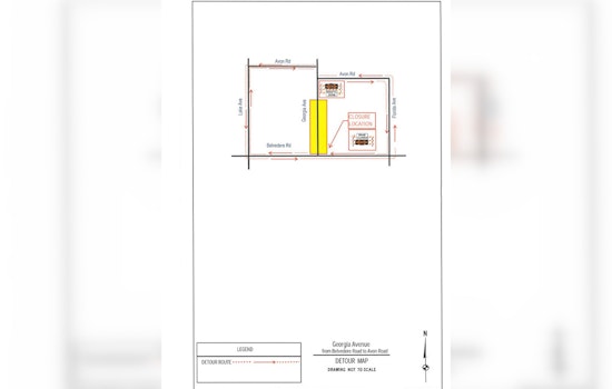 Traffic Alert: Georgia Avenue Closure for Drainage Improvements from December 9 in Palm Beach County