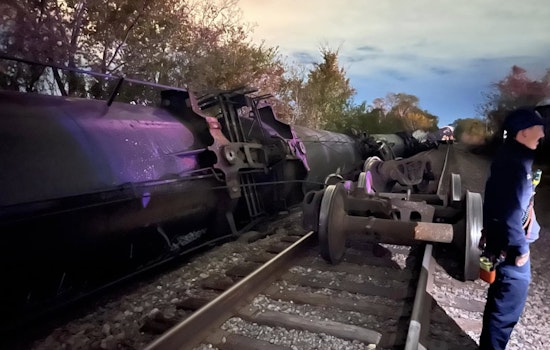 Train Collision in East Harris County Causes Box Car Derailment, No Injuries Reported