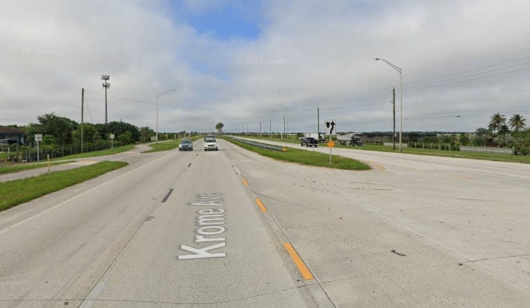 Trauma Alert Issued as Severe Traffic Accident Leads to Full Closure of Krome Avenue in Southwest Miami-Dade