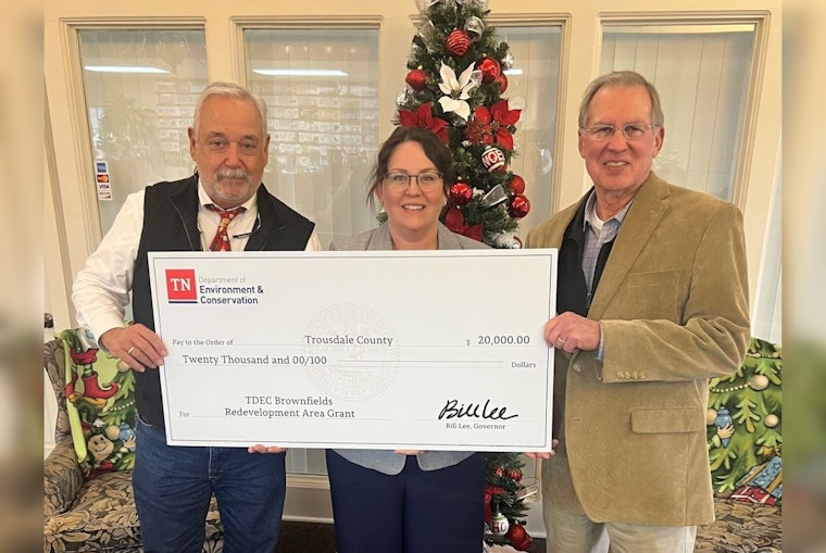 Trousdale County Secures $20,000 BRAG Grant for Brownfield Redevelopment in Economic and Environmental Push