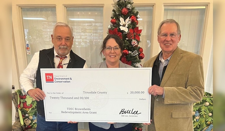 Trousdale County Secures $20,000 BRAG Grant for Brownfield Redevelopment in Economic and Environmental Push