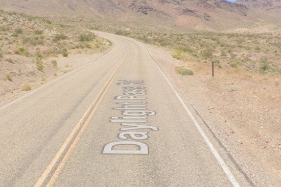 Truck Hauling 44,000 Pounds of Chickpeas Catches Fire in Death Valley National Park