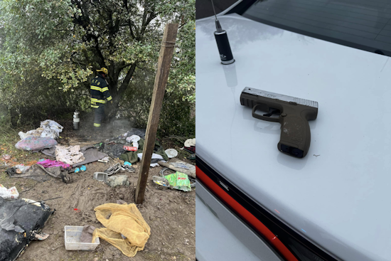Two Arrested in Connection With Windsor Encampment Fire, Suspected Arson and Public Intoxication Cited