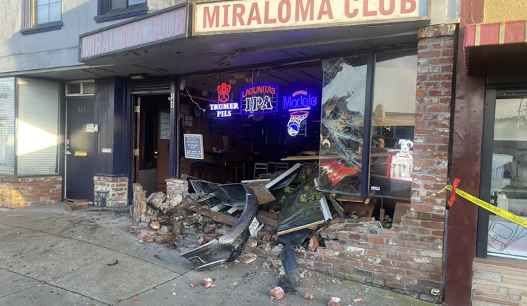 Two Injured as Car Plows into Miraloma Club in San Francisco, Police Investigating Cause of Crash