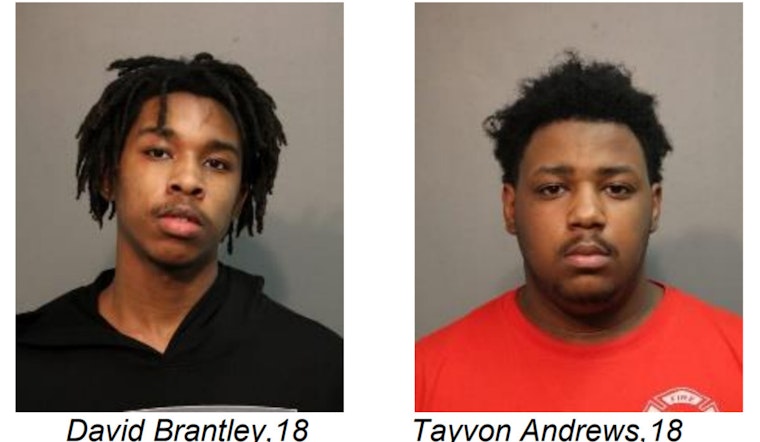 Two Men, Aged 18, Charged with Aggravated Vehicular Hijacking in Chicago