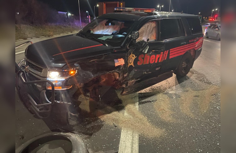 Two Milwaukee County Sheriff Squad Cars Hit in Separate Incidents Minutes Apart, Impaired Driving Suspected in One Case
