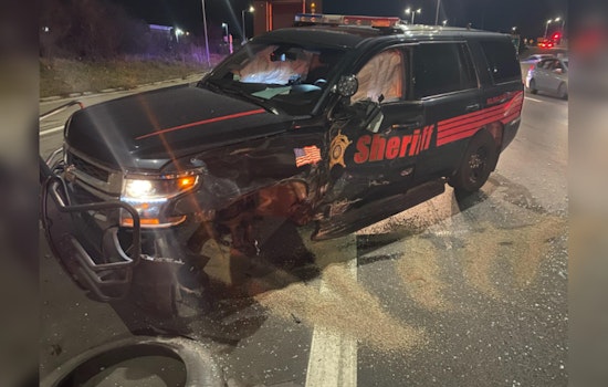 Two Milwaukee County Sheriff Squad Cars Hit in Separate Incidents Minutes Apart, Impaired Driving Suspected in One Case