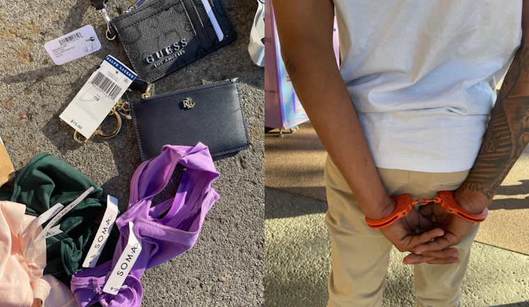 Two Suspected Shoplifters from San Francisco Arrested with $1,500 in Stolen Goods at Vacaville Premium Outlets