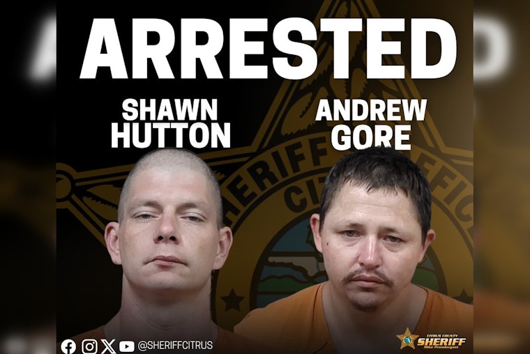 Two Suspects Charged in Homosassa Fatal Shooting, Citrus County Sheriff's Office Ensures Diligent Investigation