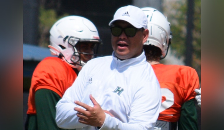 University of Hawaii Confirms Extension of Head Football Coach Timmy Chang Through 2026
