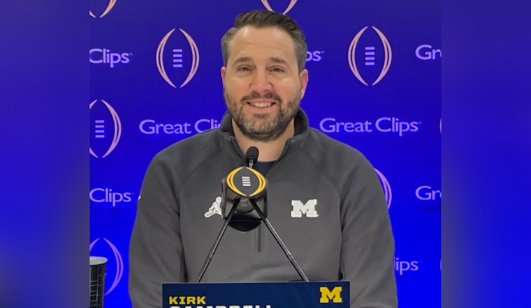 University of Michigan Parts Ways with Offensive Coordinator Kirk Campbell After Disappointing Season