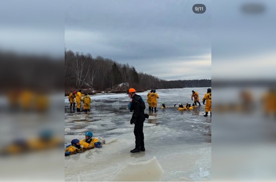 University of Minnesota Duluth Med Students Dive into Ice Rescue Training with St. Louis County Rescue Squad