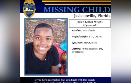 Urgent Community Appeal in Jacksonville as Help is Needed to Find Missing 11-Year-Old Jaylen Lamar Wright on the Southside