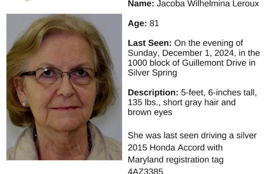Urgent Search Underway for Missing 81-Year-Old Woman in Montgomery County