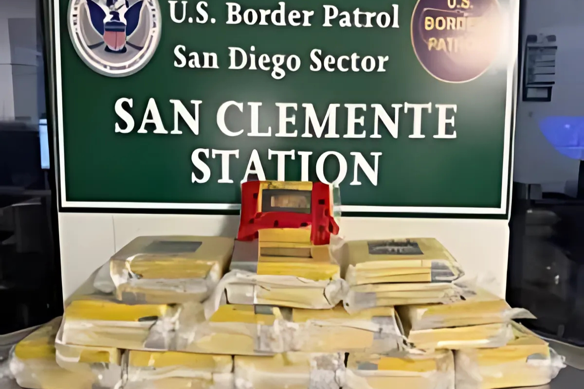 U.S. Border Patrol Seizes Over 68 Pounds of Cocaine on I-5 Near San