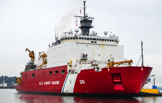 US Coast Guard Cutter Healy Docks in Seattle After a 73-Day Arctic Expedition Focused on Science and Safety Training
