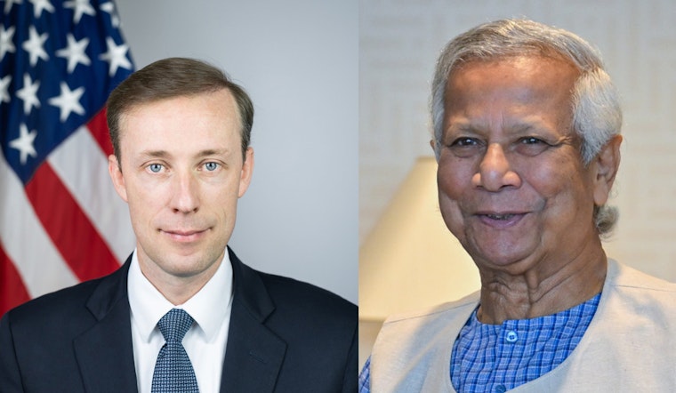 U.S. National Security Advisor Sullivan Reinforces Commitment to Human Rights in Talks with Bangladesh's Chief Adviser Yunus